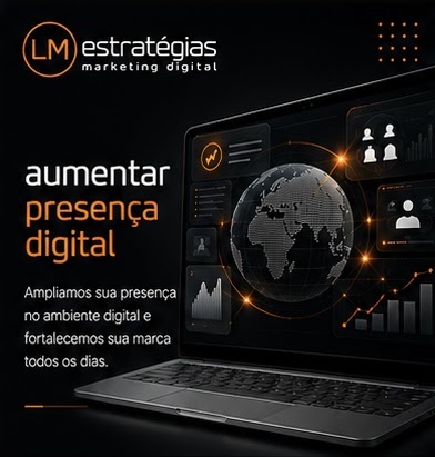 Aumentar presença digital: ampliamos sua presença no ambiente digital e fortalecemos sua marca todos os dias.